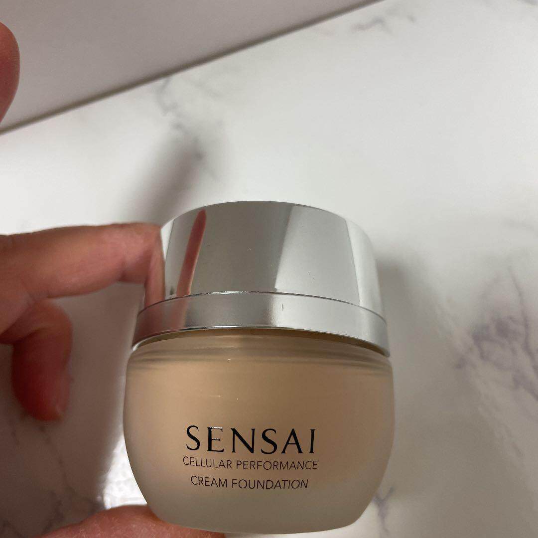 日本代购直邮 kanebo嘉娜宝sensai光感奶油肌遮瑕滋润粉底霜 30ml