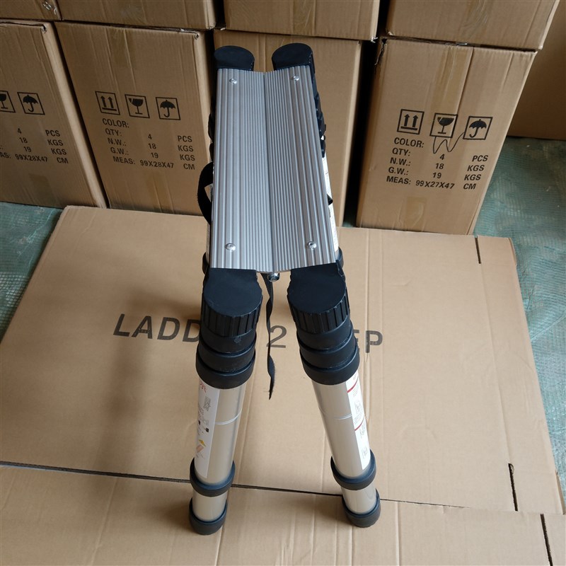 家用梯子折叠梯伸缩人字梯行走人字梯伸缩梯子人字梯木工工程梯子