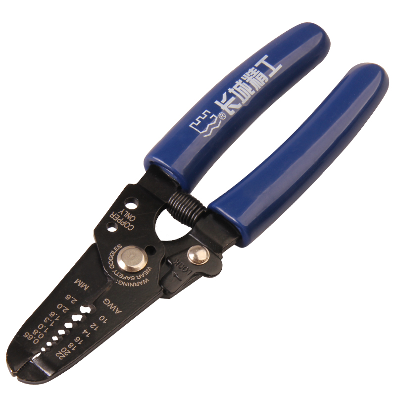 长城精工剥线钳多功能拨线钳子电工剥皮扒线五金工具大全