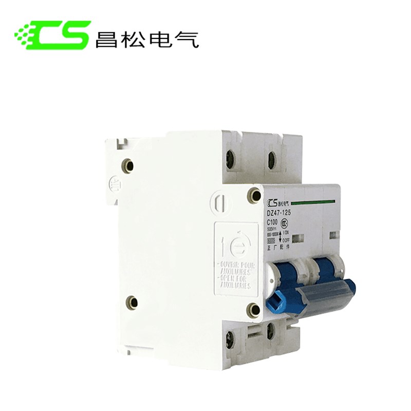 UP直流空气关DC0V 2P100大功率光伏空直流断路器1安