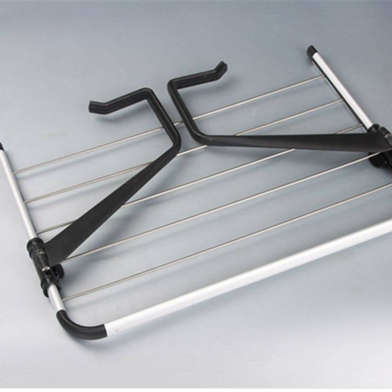 新款阳台晾晒架 折叠式晾衣架 多用型悬挂式晒衣架