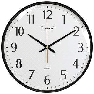 LONI天王星客厅挂钟家用石英钟表时尚创意现代静音时钟挂墙