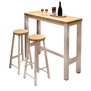 吧台桌家用餐桌靠墙小吧台桌客厅玄关柜长条桌脚桌吧台