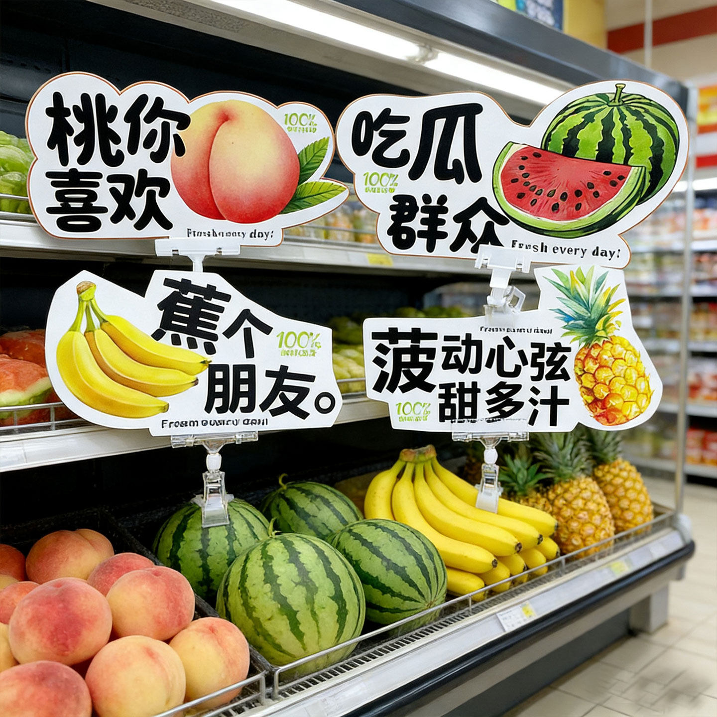 创意文案陈列展示布水果生鲜蔬菜置造型KT板商超陈列超市标牌定制,节庆用品/礼品,装扮布置套餐,淘宝优惠券,粉丝福利购,淘宝优惠卷