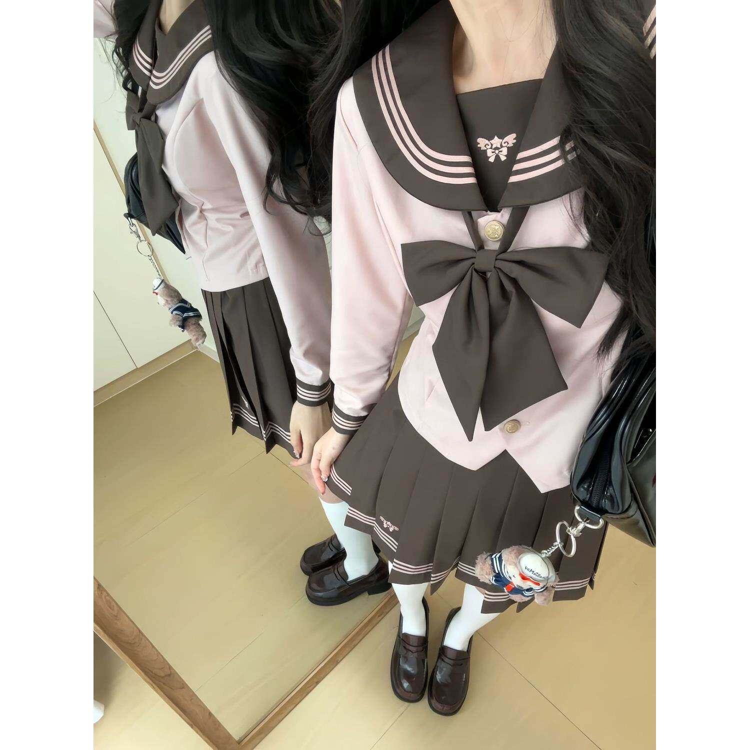 水手服套装出片甜美春夏款校服