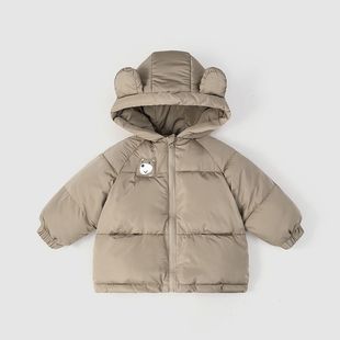 宝宝棉服冬季加厚男童女童棉衣婴儿冬装棉袄儿童洋气保暖冬天外套