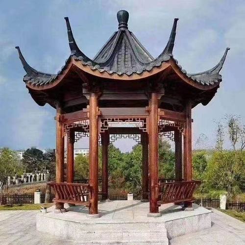 厂家直销户外防腐木别墅