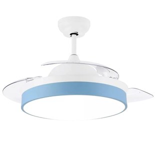 隐形风扇灯吊扇灯客厅带灯吊顶吊扇饭厅餐厅灯带风扇家用风扇吊灯