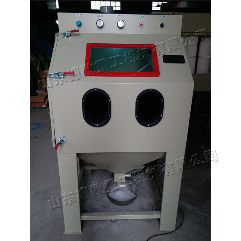 不锈钢湿式除尘器铸件焊接件水喷砂机干湿两用喷砂除锈设备