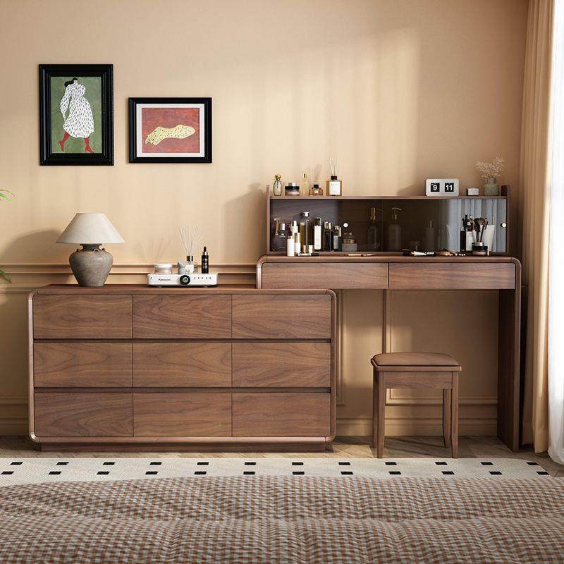 全实木梳妆台卧室化妆桌中古风床尾斗柜一体转角伸缩收纳柜梳妆台,五金/工具,其他电线电缆,淘宝优惠券,粉丝福利购,淘宝优惠卷