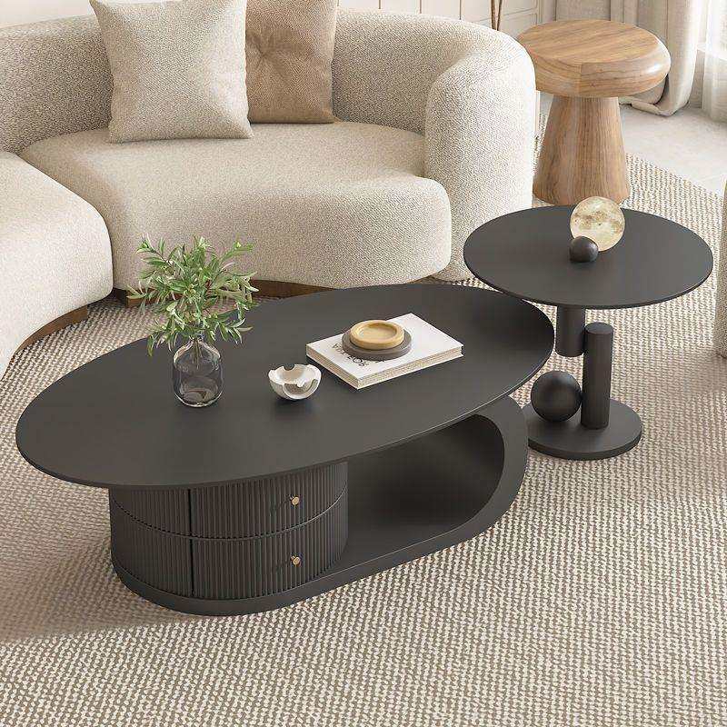 椭圆形岩板茶几客厅简约茶几小户型网红奶油茶几,五金/工具,其他电线电缆,淘宝优惠券,粉丝福利购,淘宝优惠卷