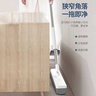 家用吸水手持大面积 懒人免手洗拖把家用一拖净干湿两用2025新款