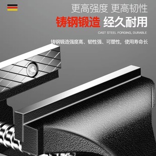 艾瑞泽台钳小型多功能家用台虎桌钳固定夹具夹紧器迷你工作台老虎