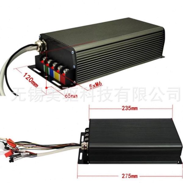 600电动车控制器0W无刷电机控制器V748VV20V2电摩A6020越野雪地车