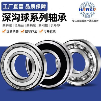 哈尔滨高速轴承6216 6217 6218 6219 6220 6222 6224Z RS静音载重