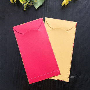 龙凤呈祥潘姓氏红包袋大号小号利是封包香港百家姓珠光纸高端50个