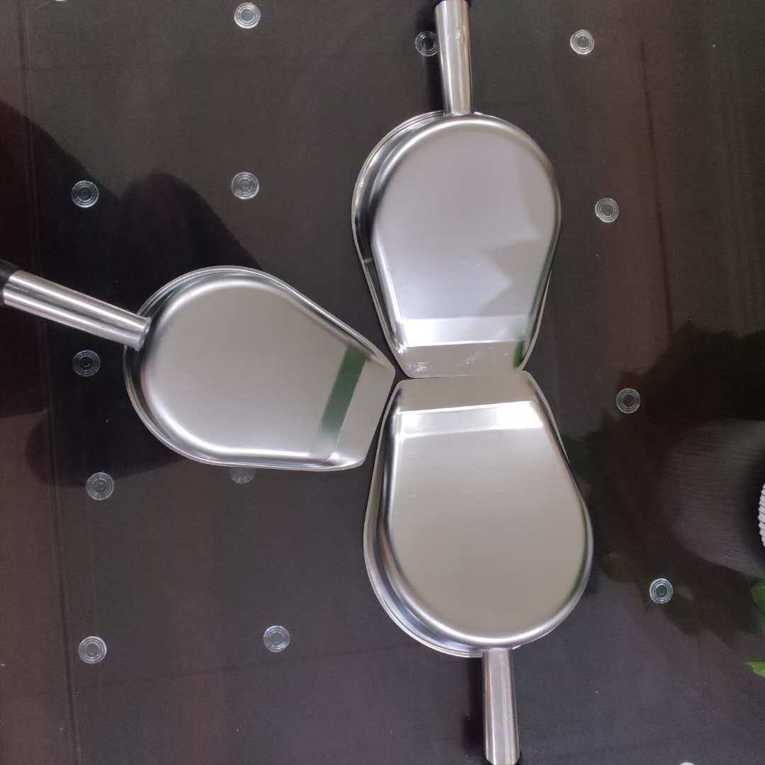 加厚不锈钢铲子一体小簸箕桌面垃圾铲饲料米粮食干果爆米花铲冰铲