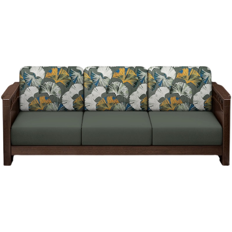 实木沙发套罩笠定做全包万能套子四季通用新中式带贵妃沙发垫定制