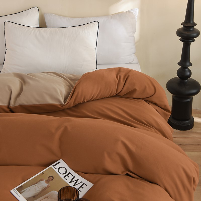 定做订制A类全棉磨毛被套纯棉被罩150*180*200*210*215*220*250cm