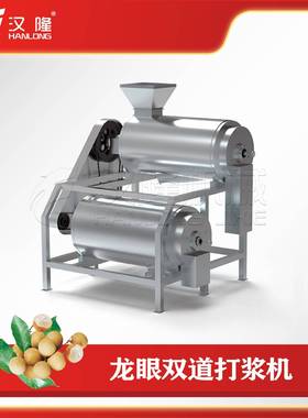 厂家直销不锈钢双道去核打浆机龙眼樱桃类果蔬自动去皮去核打浆机
