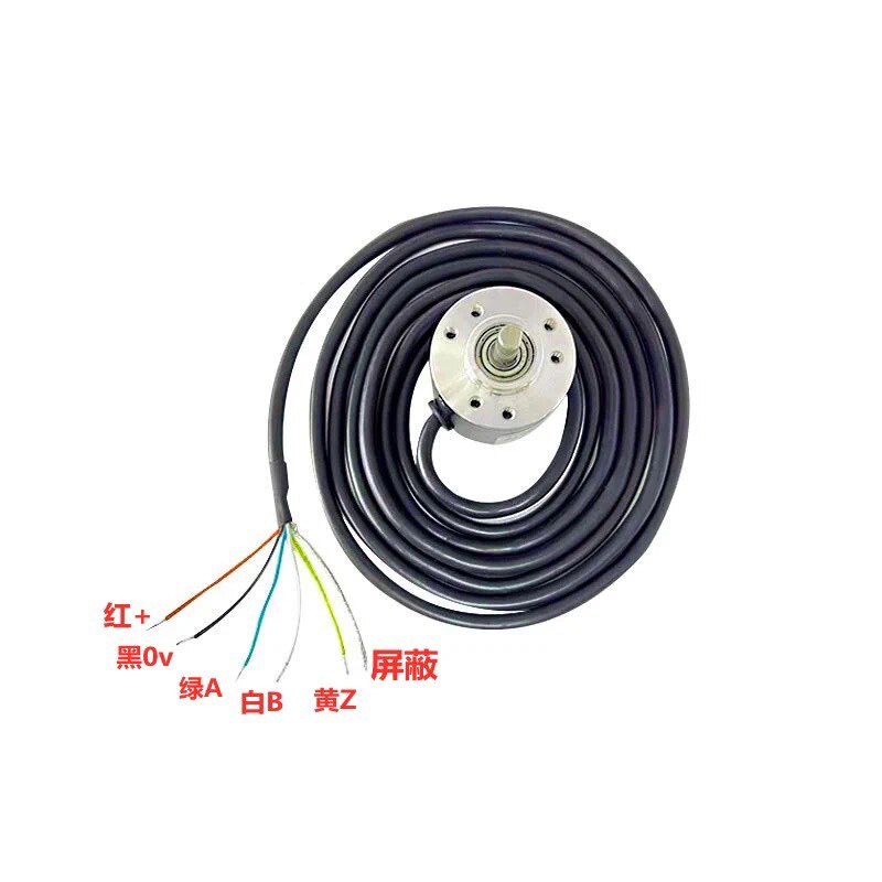 增量光电旋转编码器ABZ相50/300/360/500/600/1000/1200/2000脉冲图片