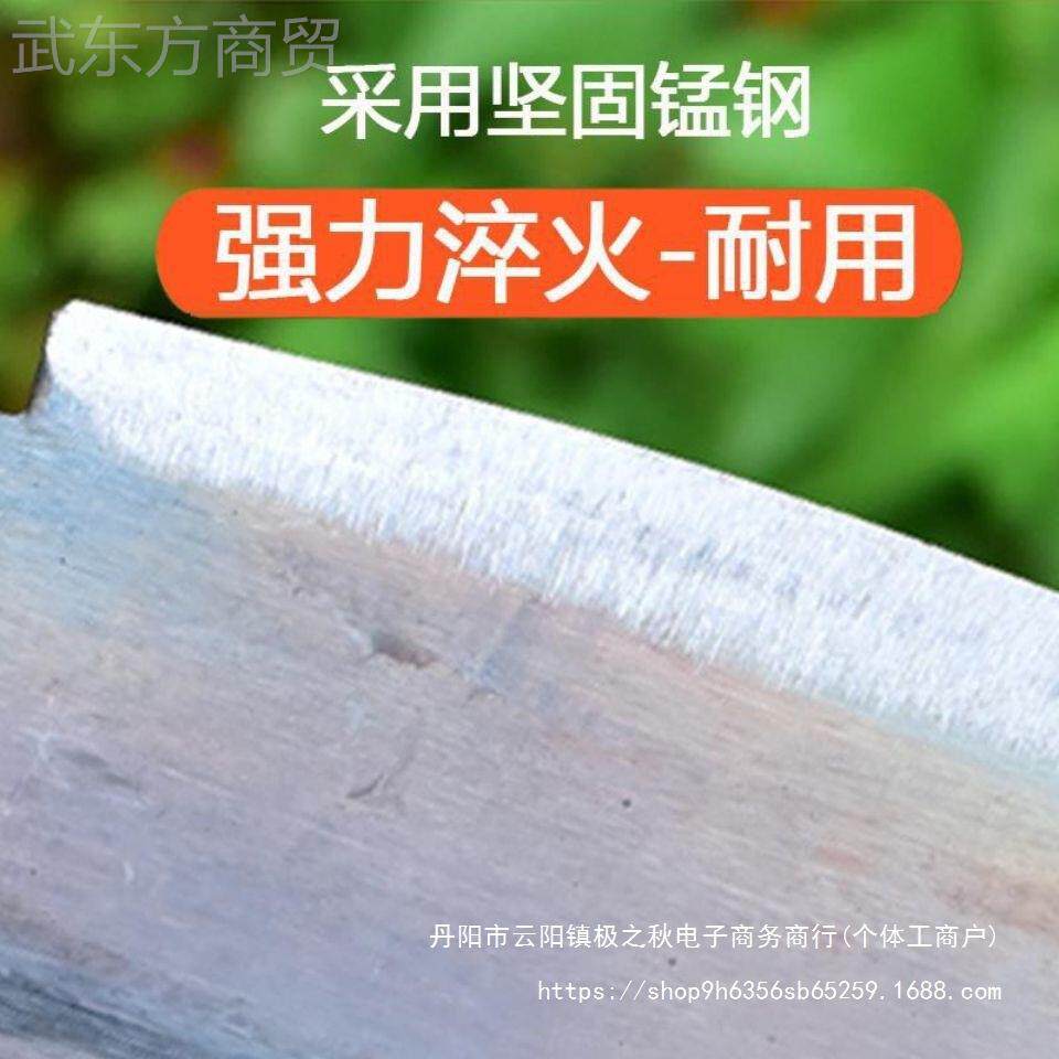 家ODO用铡刀铡草料刀切牛羊草手动草机玉米秆闸锰铡钢锻打老式扎