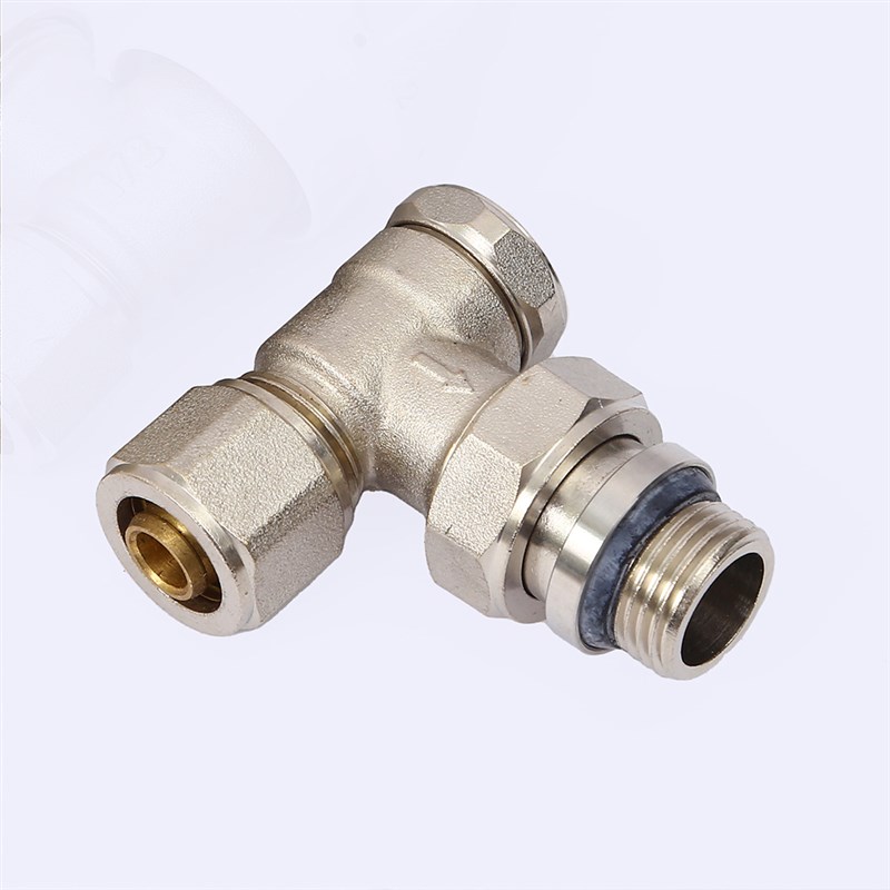 黄铜自动温控阀暖气卡套执行器16散热器20恒温控制阀电热阀液晶屏