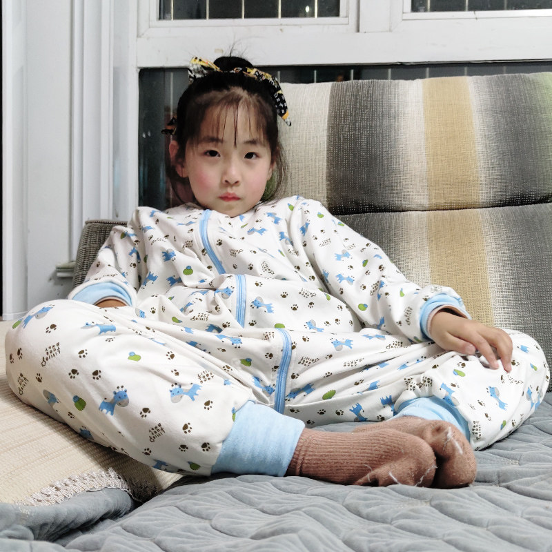 小孩双层纯棉分腿睡袋宝宝连体春夏秋季防踢被睡衣长袖婴儿睡袋,婴童用品,睡袋/防踢被,淘宝优惠券,粉丝福利购,淘宝优惠卷