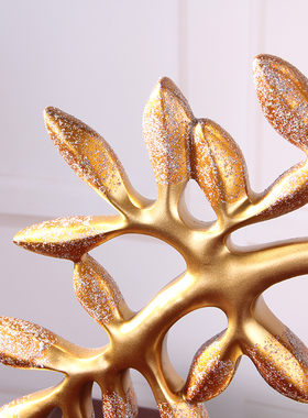 开枝散叶  玄关餐边柜招财树摆件 客厅旺财家居饰品 开业乔迁礼品