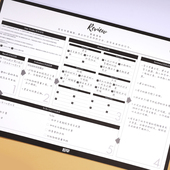 趁早黑金高手系列复盘清单 回顾目标经验分析总结行动清单便签本