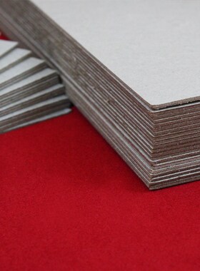 学生手工硬纸板A4灰板纸A3双面灰色厚A2定制灰色卡纸Diy模型 制作