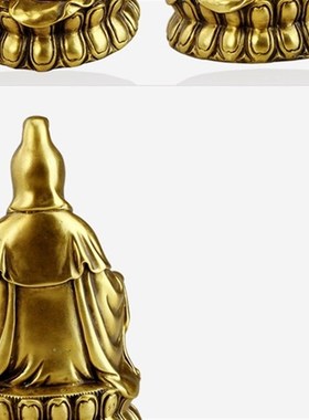 观音菩萨平安摆件铜佛像家用高端家饰南海观世音菩萨礼物摆件