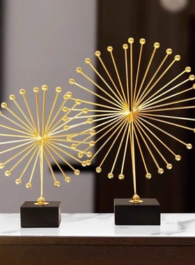 时来运转桌面摆件高级感小众家居客厅玄关家装摆设办公室装饰品