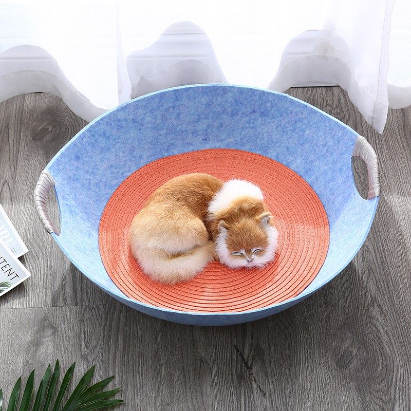 猫窝四季通用可拆洗夏季猫床猫咪窝凉窝宠物毛毡床夏天狗窝锅盔窝,宠物/宠物食品及用品,猫窝/屋/帐篷/沙发,淘宝优惠券,粉丝福利购,淘宝优惠卷