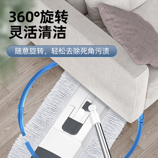 乾湿家用懒人一拖地净神器两用除尘拖把拖布 大号平板拖把2023新款