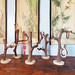 树藤藤条枯藤红山藤蔓实木葡萄桌面摆底座装饰植物造景树枝干树杈