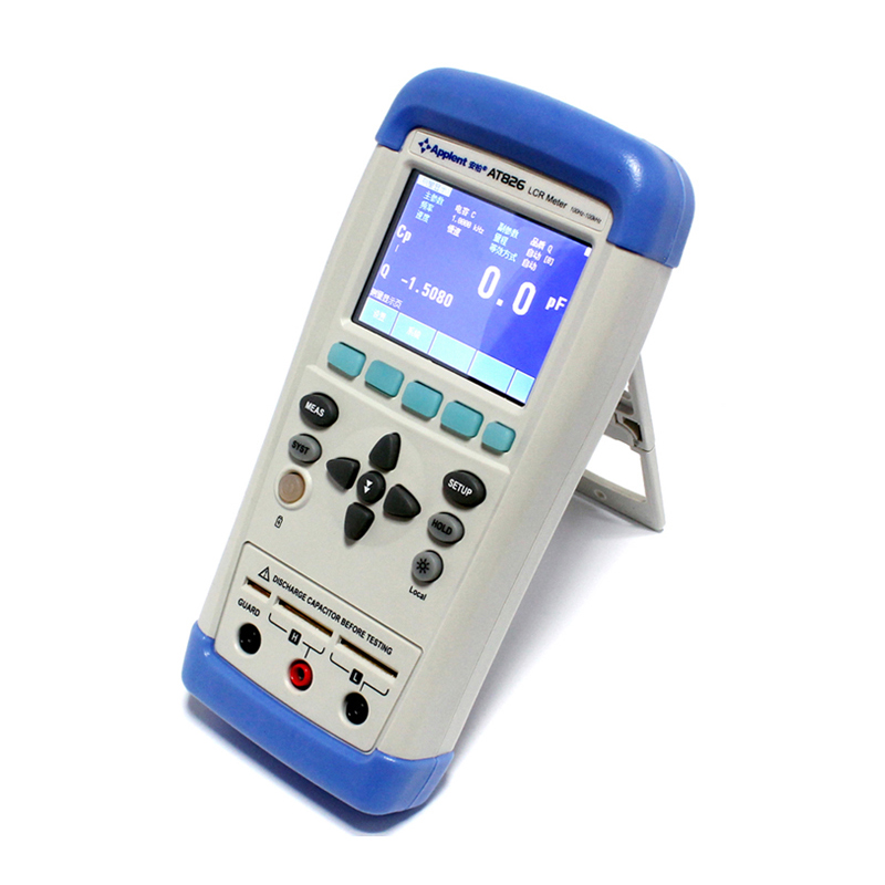 安柏AT825/826LCR手持数字电桥 高精度电容电阻电感 便携式测试仪