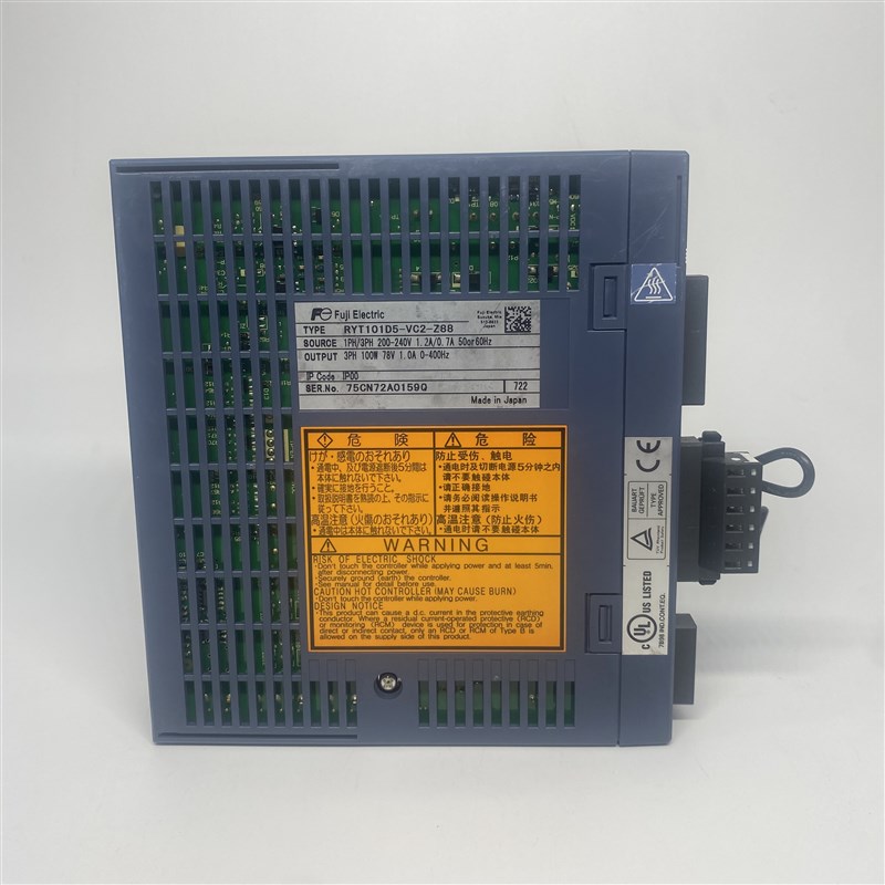 伺服驱动器RYT751D5-VC2-Z88/RYT751D5-VV2(401w/201w/101w)