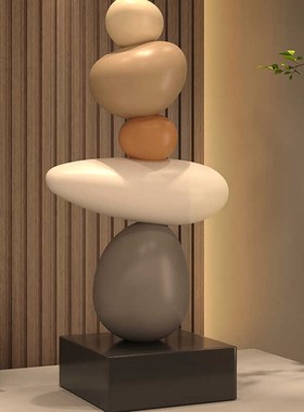 时来运转现代简约创意摆件客厅电视柜酒柜办公室桌面装饰品高级感