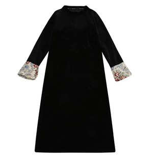 女童套装裙春秋2024新款新中式国风马甲儿童旗袍裙大童唐装两件套