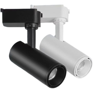 led三线轨道灯射灯30w服装店展厅3000K3500K4000K5000K6000K射灯