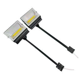 户外防水展位射灯led长臂夹子灯70W展馆会展背景墙展示展览长杆铲