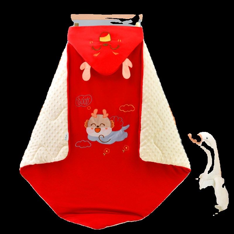 龙年宝宝新生儿春秋款加薄棉抱被初生婴儿秋冬加厚包被产房用品,婴童用品,婴童抱被/抱毯,淘宝优惠券,粉丝福利购,淘宝优惠卷