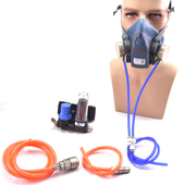 装 面罩厂 修喷漆防尘 配7502面罩 供气式 包邮 防毒面半面罩