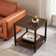 边几家用小桌子网红客厅角几简约小茶台沙发边柜轻奢仿岩板小茶几