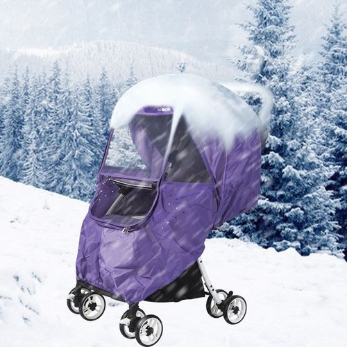 婴儿车挡风罩小推车防风罩防雨罩通用雨衣罩宝宝挡雨罩通用保暖罩
