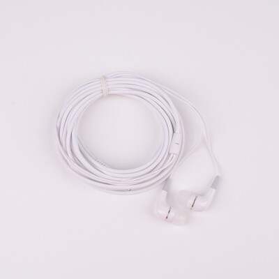 【买一送一】3.5插孔全兼容入耳式耳机 2米/3米/5米电脑电视耳机