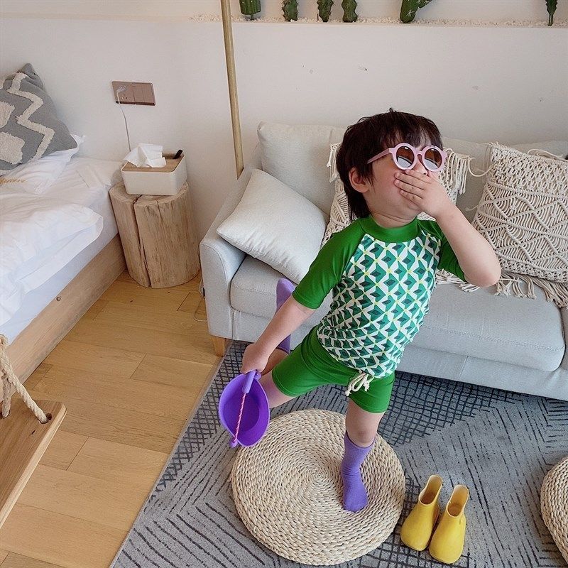 儿童泳衣男童2022年新款中大男孩分体泳裤套装泡温泉宝宝卡通泳装,童装/婴儿装/亲子装,泳衣裤,淘宝优惠券,粉丝福利购,淘宝优惠卷