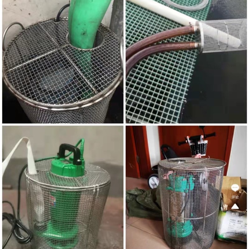 全304污水泵防护罩潜水泵笼水泵罩子鱼池塘泵过滤特殊规格可定做