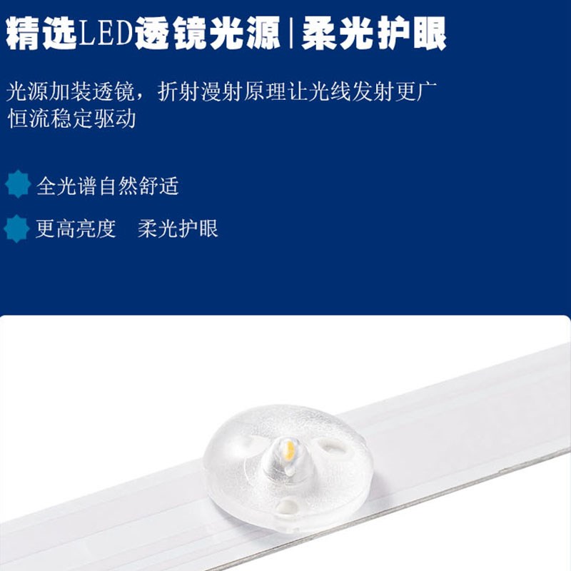 led集成吊顶灯厨房浴室厕所卫生间嵌入式吸顶灯平板灯具